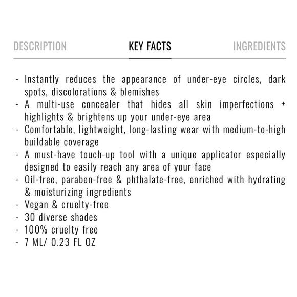 IL MAKIAGE F*ck I’m Flawless Multi Use Perfecting Concealer Shade 8 New in Box - Picture 4 of 8